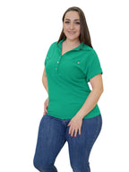 Blusa con cuello y botones