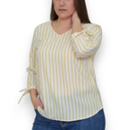 Blusa moño en mangas