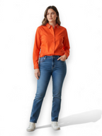 Camisa con pedrería en puño