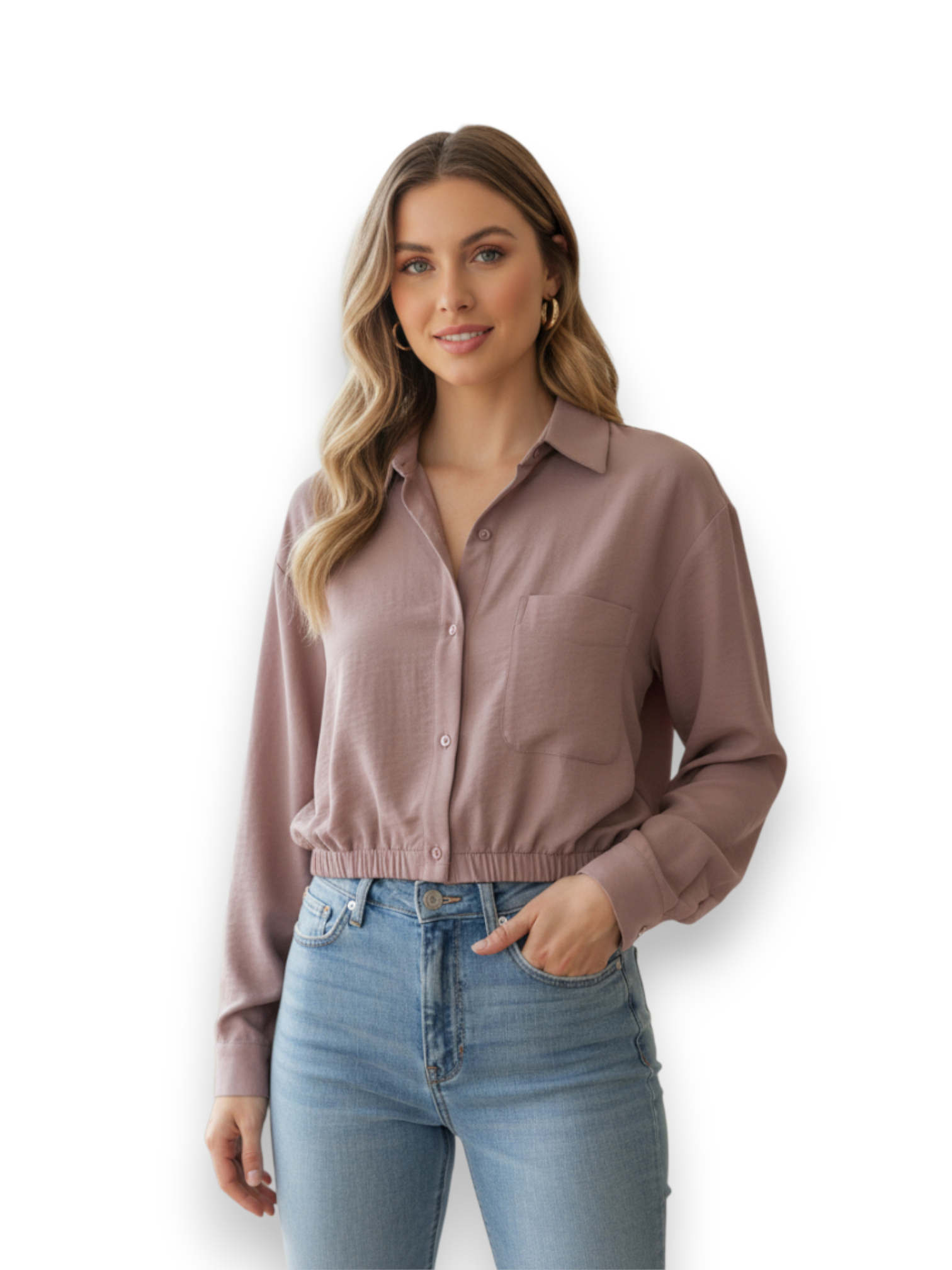 CAMISA CORTA CON ELASTICO